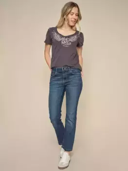 Джинсы MOS MOSH Ashley Imera Bootcut, цвет dark blue