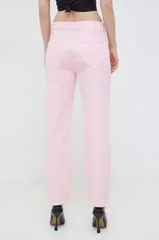 Джинсы Moschino Jeans, розовый