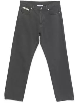 Джинсы Moschino прямого кроя, серый