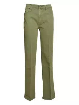 Джинсы MOTHER Kick It, зеленый