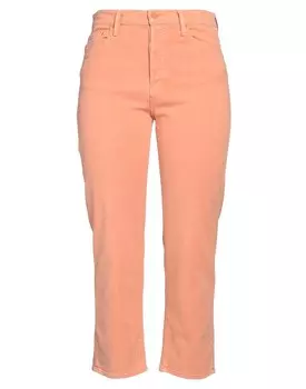 Джинсы Mother, лососево-розовый