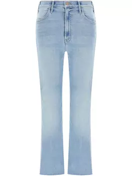 Джинсы MOTHER The Hustler Ankle Fray, синий