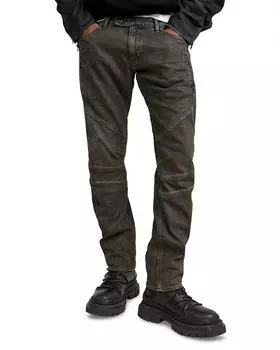 Джинсы Moto Slim Fit Cross 3D в цвете Worn in Ignition G-STAR RAW, серый