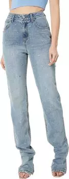 Джинсы Murphy Mid-Rise Straight Leg Boyfriend AFRM, цвет Vintage Blue Wash