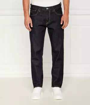Джинсы мужские Armani Exchange классические однотонные, синий