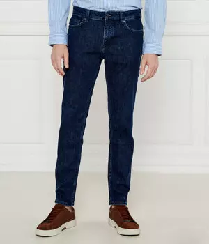 Джинсы мужские Boss Orange зауженного кроя, синий