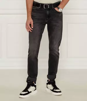 Джинсы мужские Calvin Klein Jeans облегающего кроя, черный