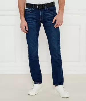 Джинсы мужские Calvin Klein Jeans прямого кроя, синий
