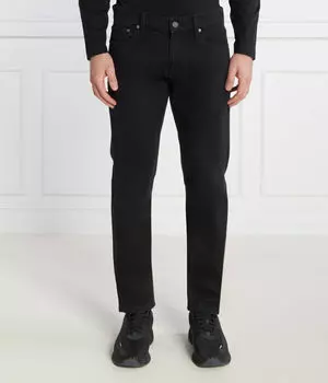 Джинсы мужские Calvin Klein прямого кроя, черный