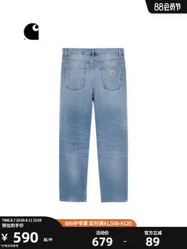 Джинсы мужские Carhartt WIP с карманами, синий