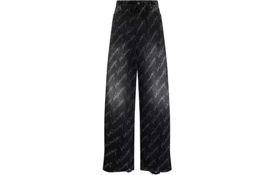 Джинсы мужские черные Balenciaga, черный