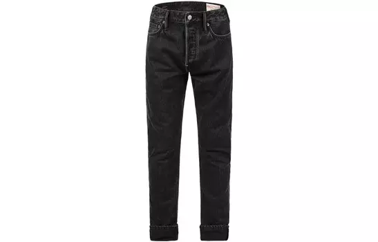 Джинсы мужские черные Evisu, черный