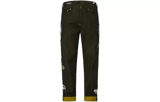 Джинсы мужские черные Evisu, черный