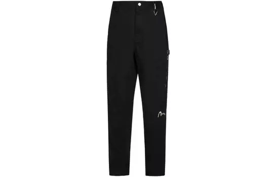 Джинсы мужские черные Evisu, черный