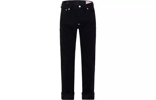 Джинсы мужские черные Evisu, черный