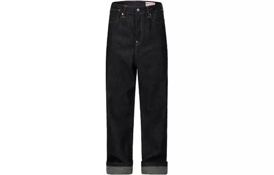 Джинсы мужские черные Evisu, черный