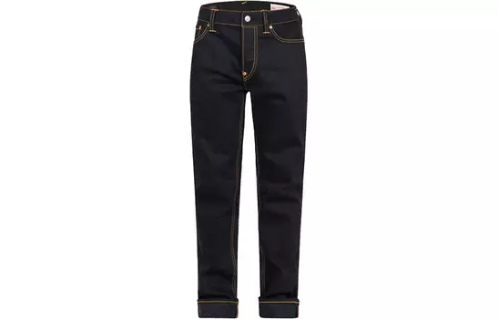 Джинсы мужские черные Evisu, черный