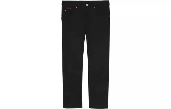 Джинсы мужские черные Gucci, черный