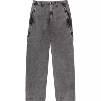 Джинсы мужские черные Mm6 Maison Margiela, черный