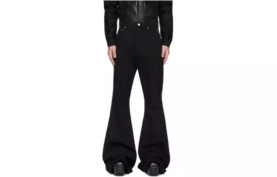 Джинсы мужские черные Rick Owens, черный