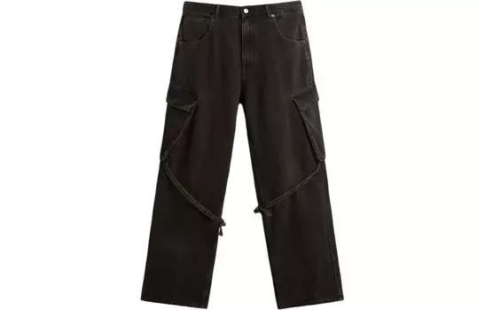 Джинсы мужские черные Zara, черный