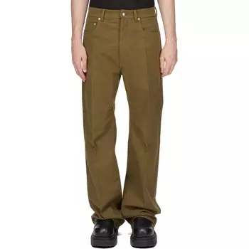 Джинсы мужские цвета бобов Rick Owens, цвет Bean color