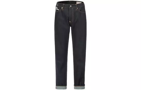 Джинсы мужские деним синие Evisu, синий