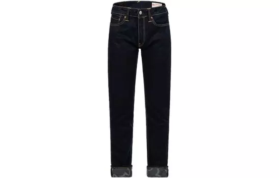 Джинсы мужские деним синие Evisu, синий