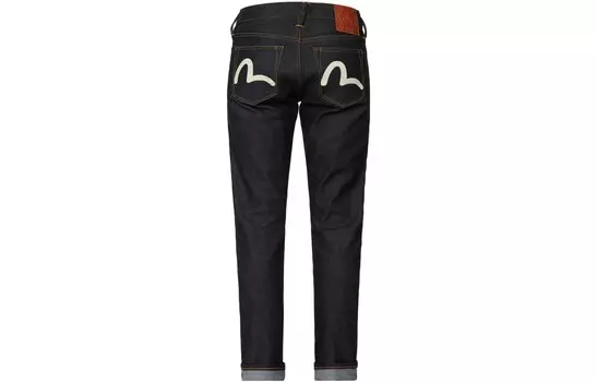 Джинсы мужские деним синие Evisu, синий