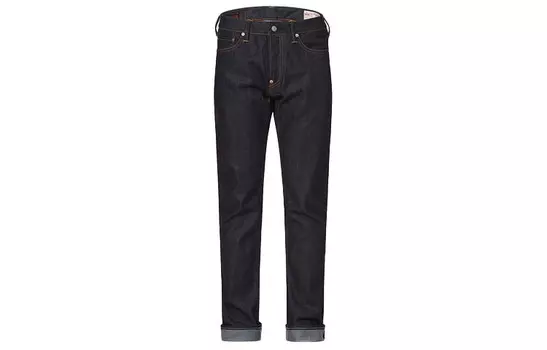 Джинсы мужские деним синие Evisu, синий