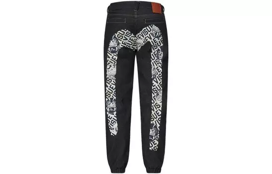 Джинсы мужские деним синие Evisu, синий