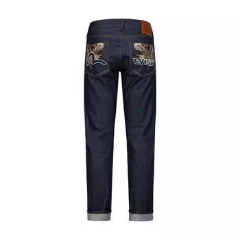 Джинсы мужские деним синие Evisu, синий