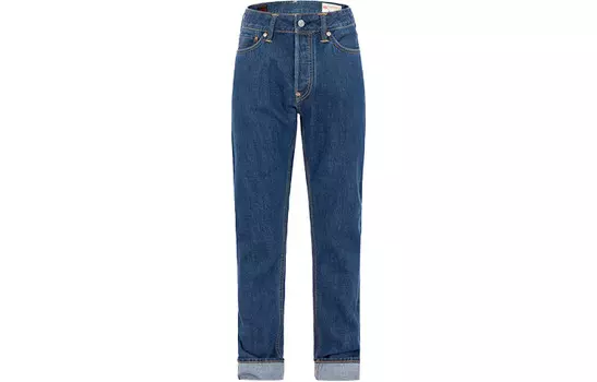 Джинсы мужские деним синие Evisu, синий