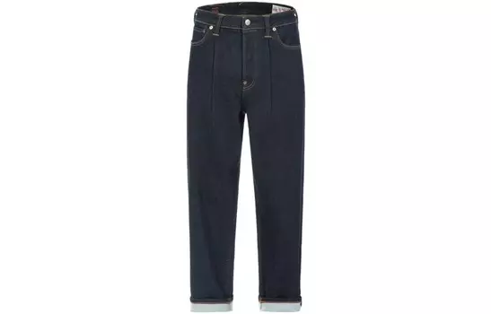 Джинсы мужские деним синие Evisu, синий
