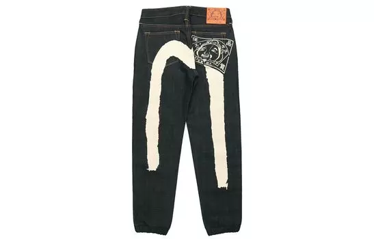 Джинсы мужские деним синие Evisu, синий