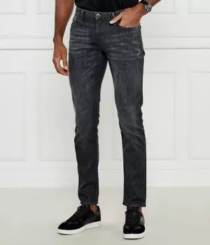 Джинсы мужские Emporio Armani j06 Slim Fit с карманами, черный