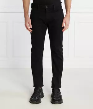 Джинсы мужские Emporio Armani облегающего кроя, черный