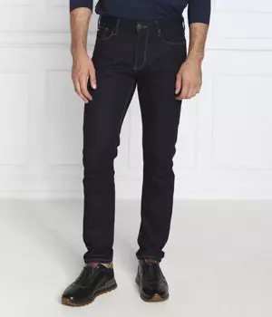 Джинсы мужские Emporio Armani прямого кроя, черный