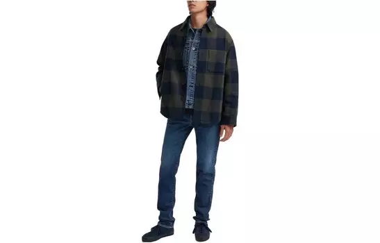 Джинсы мужские королевские синие Uniqlo, синий