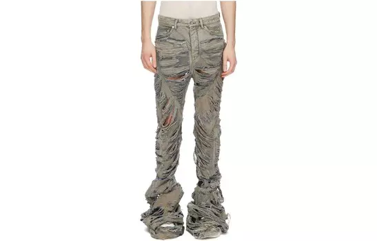 Джинсы мужские минеральные Rick Owens, цвет Mineral