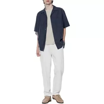 Джинсы мужские молочно-белые Uniqlo, слоновая кость