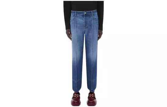 Джинсы мужские небесно-голубые Bottega Veneta, голубой