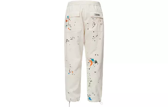 Джинсы мужские Off White Evisu, кремовый
