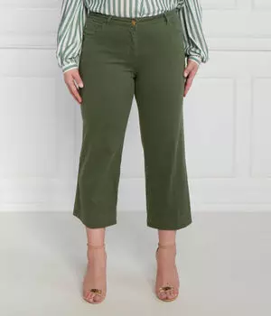 Джинсы мужские Persona By Marina Rinaldi укороченные, зеленый