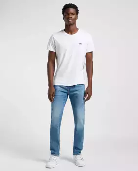 Джинсы мужские Rider slim fit синего цвета Lee, индиго