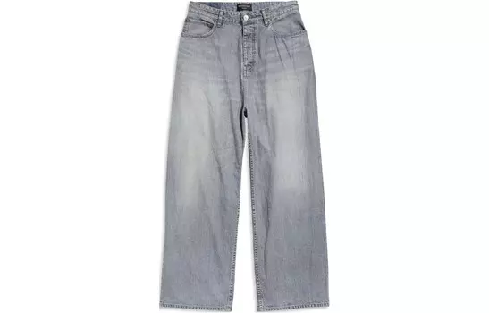 Джинсы мужские серые Balenciaga, серый