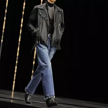 Джинсы мужские синие Celine, синий