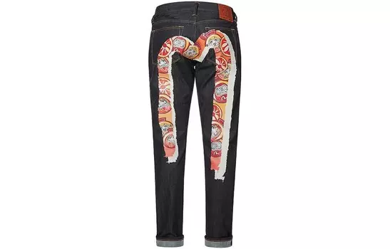 Джинсы мужские синие Evisu, синий