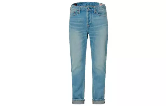 Джинсы мужские синие Evisu, синий