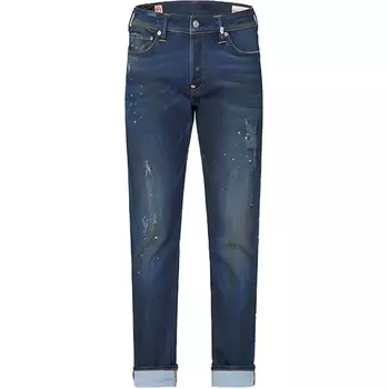 Джинсы мужские синие Evisu, синий